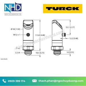 Máy cảm biến radar Turck LRS 100012729