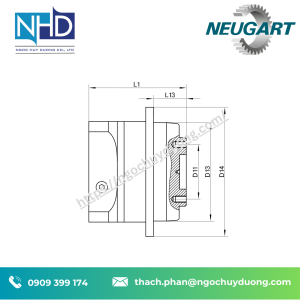 Hộp số Neugart PSFNpro