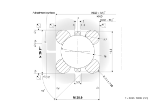 Vòng bi rãnh lăn Franke