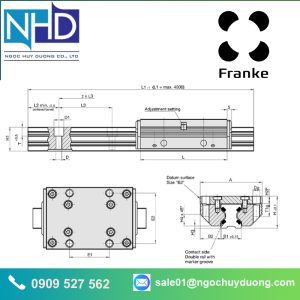 Thanh ray định hình Franke FDI 84495NV