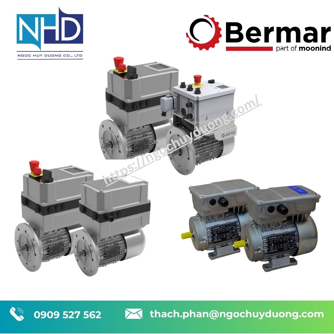 Động cơ điện tự phanh Bermar G Series