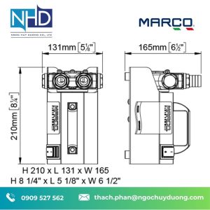 Bộ tiếp nhiên liệu VP45-K Marco