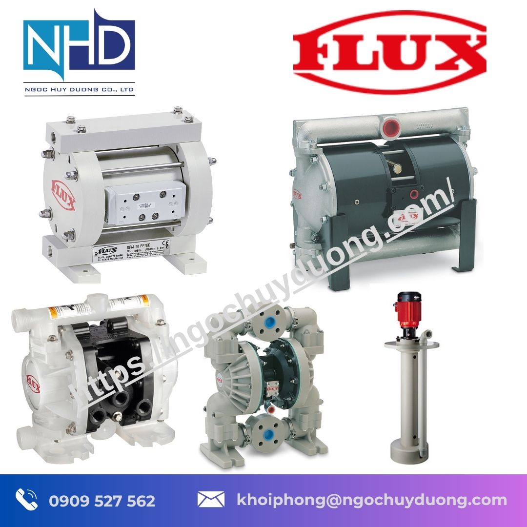 Bơm Màng Khí Nén FLUX RFM 10