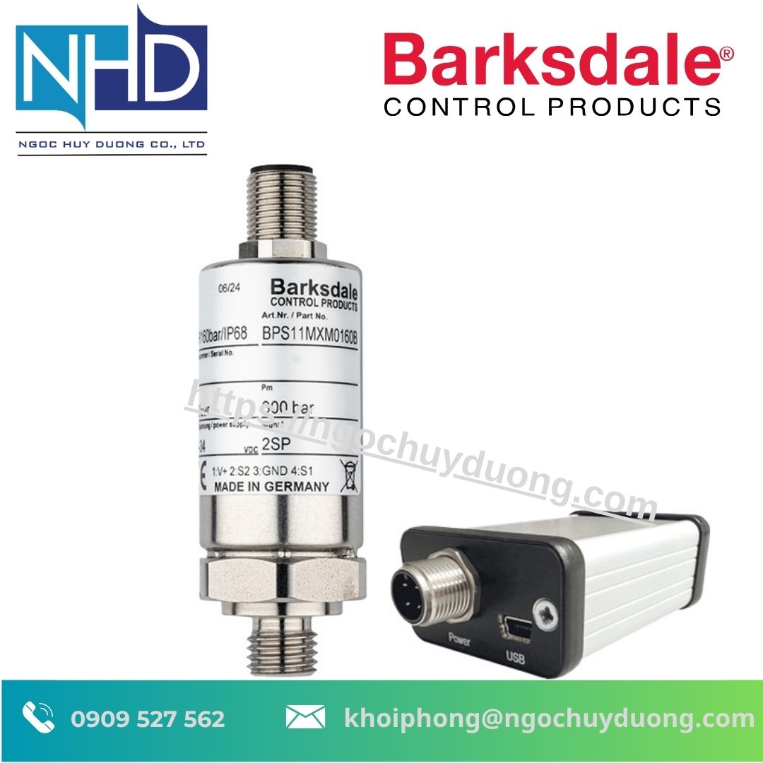 Công Tắc Áp Suất Điện Tử Barksdale BPS1000