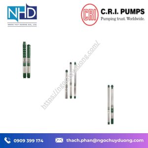 Tổng kho hàng sẵn Bơm CRI Borewell Submersible Pumps Phân Phối Chính Hãng