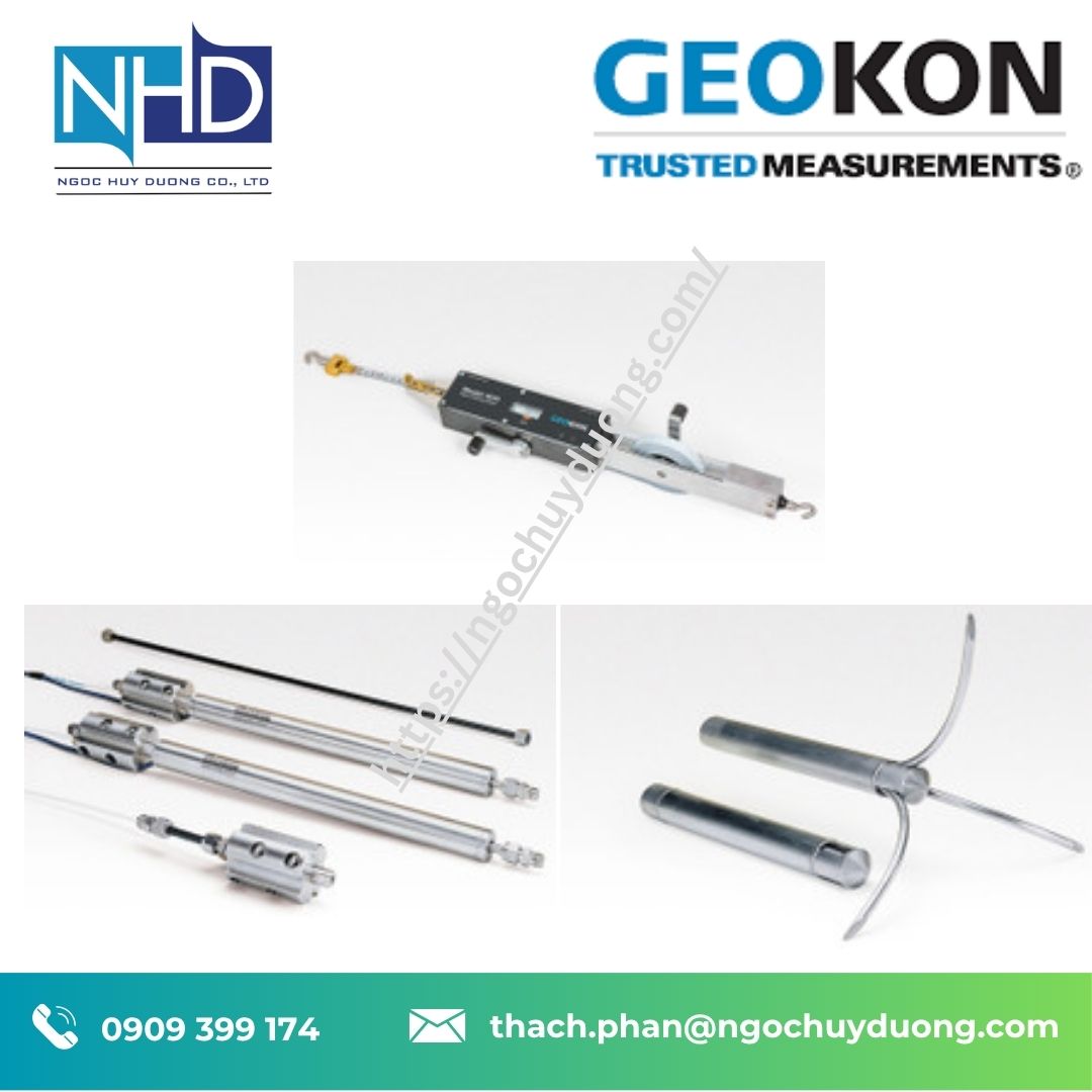 Cảm biến áp suất GEOKON 1610 – Hỗ trợ kỹ thuật chính hãng