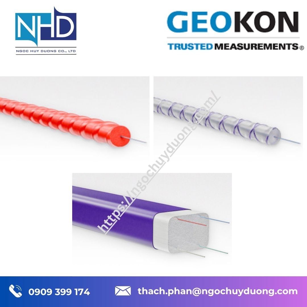 Đại lý giá tốt Cảm biến GEOKON DFOS 3D chính hãng – Đo chuyển vị 3D tuyến