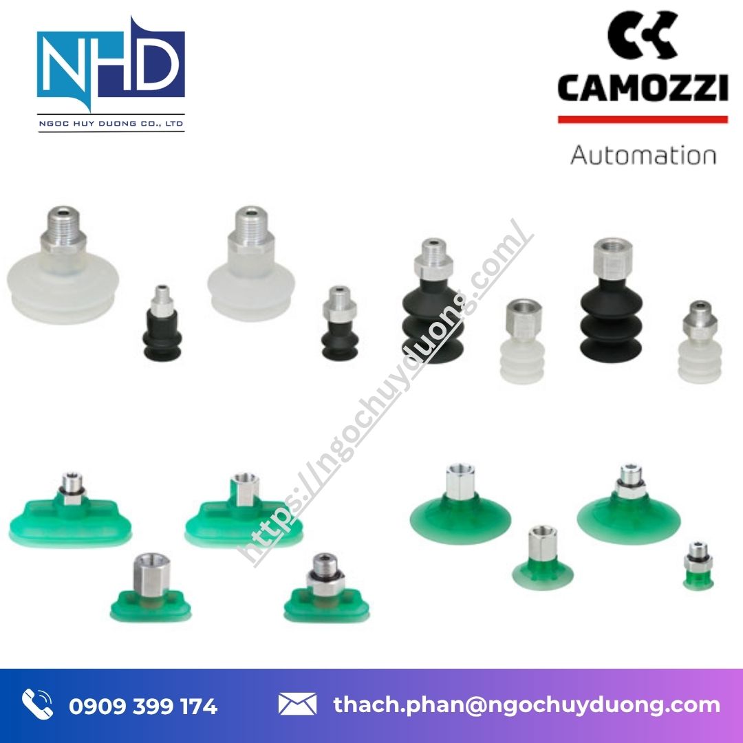 Đại lý giá tốt Giác hút chân không, Bộ tạo chân không dùng khí nén Camozzi - chính hãng