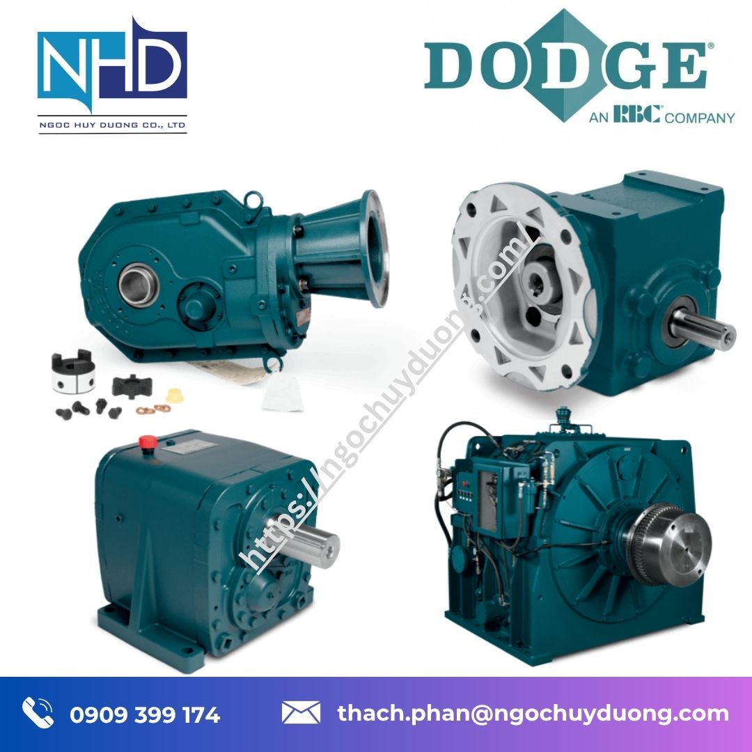 Đại lý giá tốt Hộp giảm tốc công nghiệp DODGE – Giải pháp truyền động tải nặng