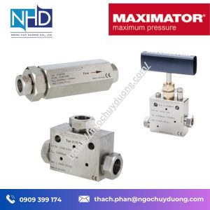 Đại lý giá tốt Van, đầu nối và bộ lọc Maximator 22500 psi Chính hãng