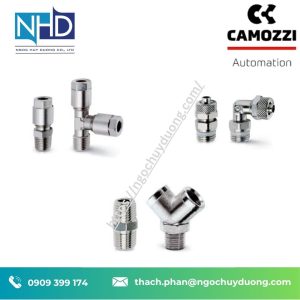 Đầu nối khí nén Camozzi 1000 2000 X2000 chính hãng, giá tốt