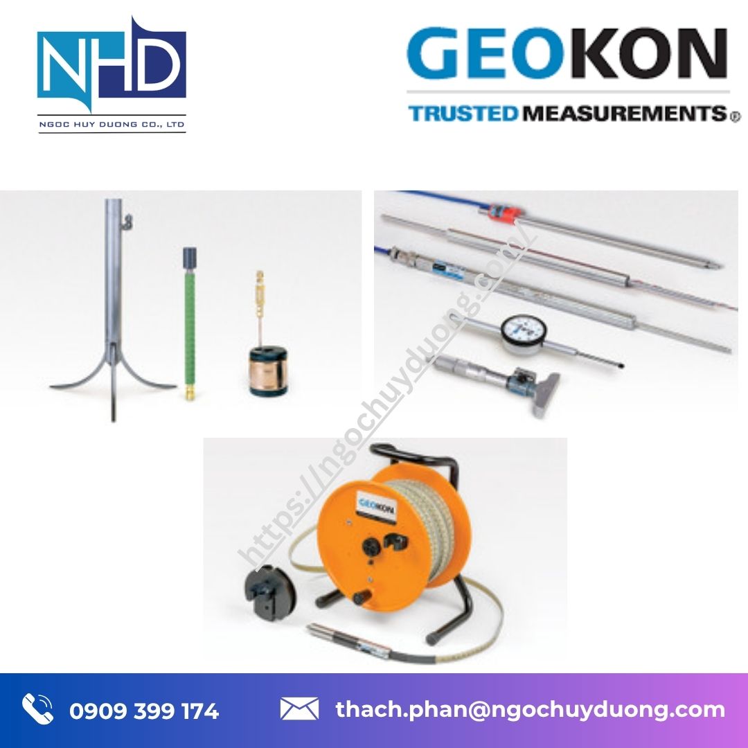 Tổng kho hàng sẵn Cảm biến áp suất GEOKON 1610 – Hỗ trợ kỹ thuật chính hãng