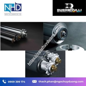 Tổng kho hàng sẵn Con lăn đoạn cong và con lăn có vành DUGOM RULLI – Giải pháp dẫn hướng hàng hóa