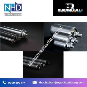 Tổng kho hàng sẵn Con lăn truyền động DUGOM RULLI – Con lăn xích, con lăn ma sát và con lăn dây đai