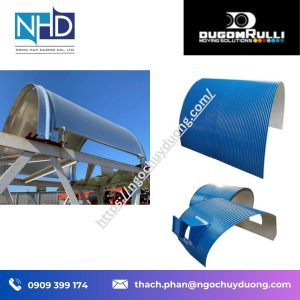 Tổng kho hàng sẵn Máng che băng tải DUGOM RULLI – Bảo vệ băng tải chính hãng