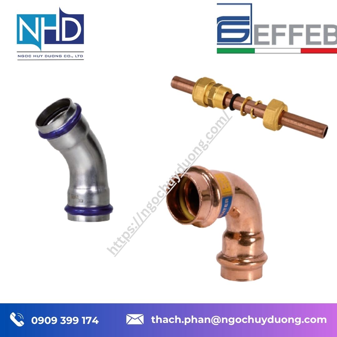 Tổng kho hàng sẵn Phụ kiện nối ống EFFEBI – Giá tốt