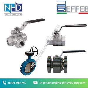 Van công nghiệp EFFEBI – Giải pháp kiểm soát dòng chảy cho hệ thống công nghiệp