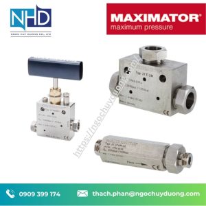 Van, đầu nối và bộ lọc Maximator 22500 psi Chính hãng
