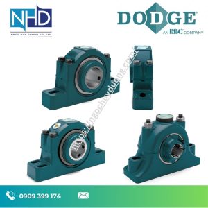Vòng bi con lăn côn gối đỡ DODGE Type K – Thiết kế gọn, chịu tải cao, phù hợp không gian hạn chế