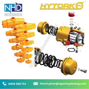 Bộ truyền động khí nén Hytork XL Rack & Pinion công nghiệp