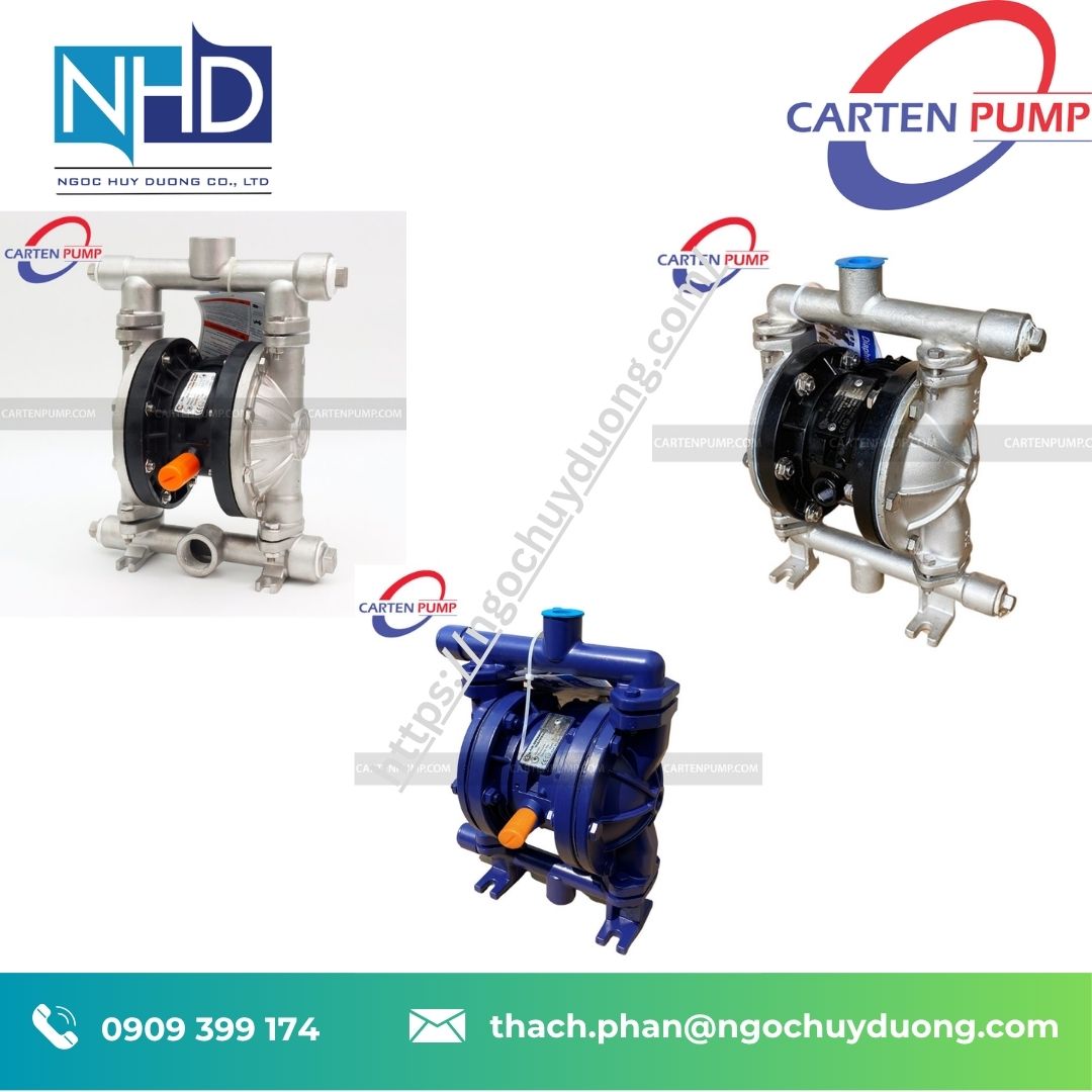 Bơm màng Carten Pump HLD25-SSFF – Chính hãng, giá tốt