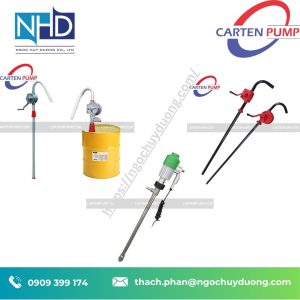 Bơm thùng phuy Carten Pump Rotary Hand bảo hành chính hãng