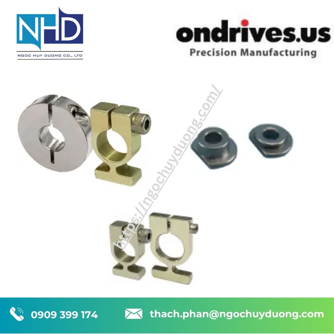 Cùm kẹp bánh răng, trục và động cơ Ondrives.US – Cố định chính xác, dễ điều chỉnh