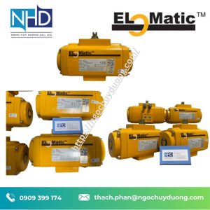 Đại lý giá tốt Bộ truyền động khí nén EL-O-Matic F-Series Rack & Pinion