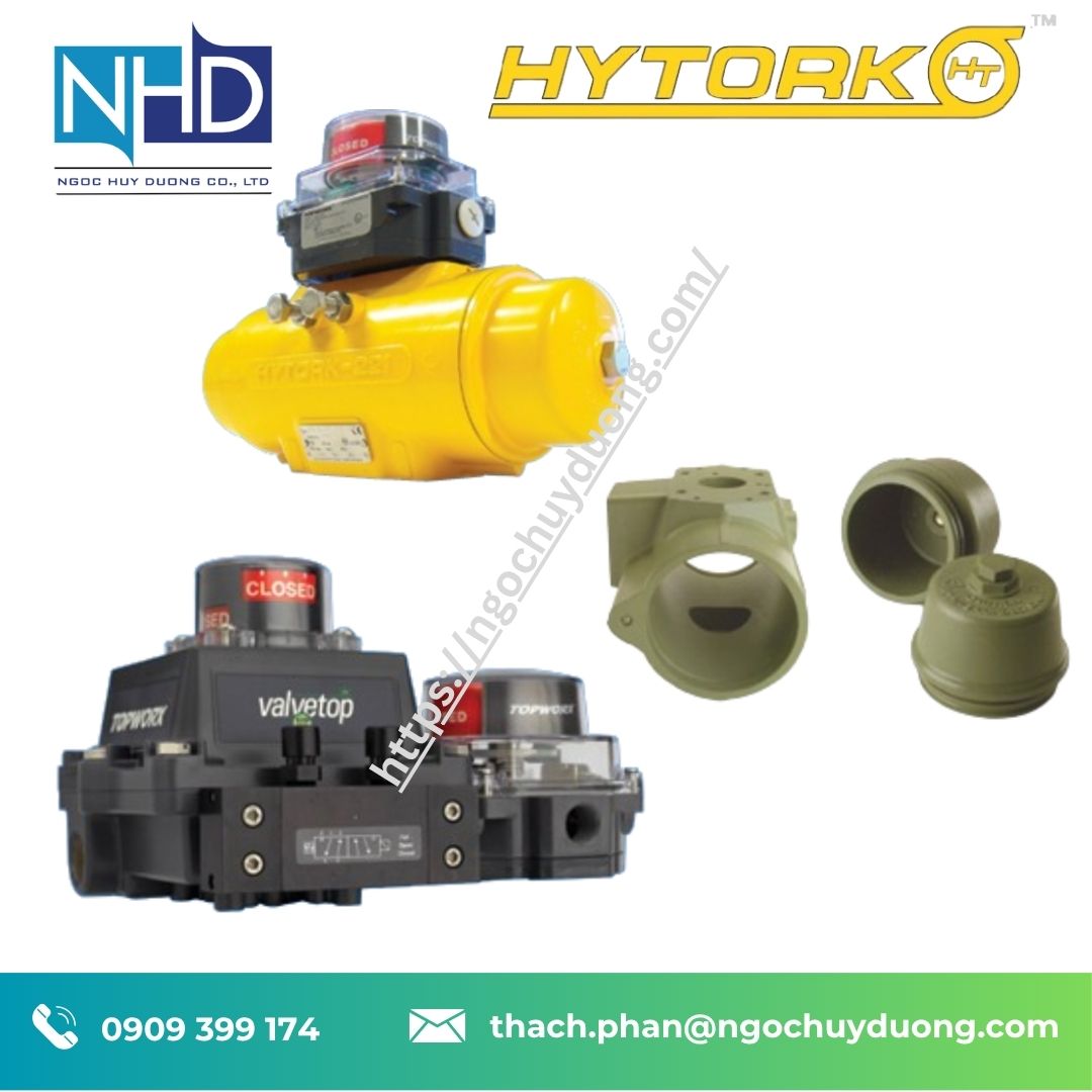 Đại lý giá tốt Bộ truyền động khí nén Hytork XL Rack & Pinion công nghiệp