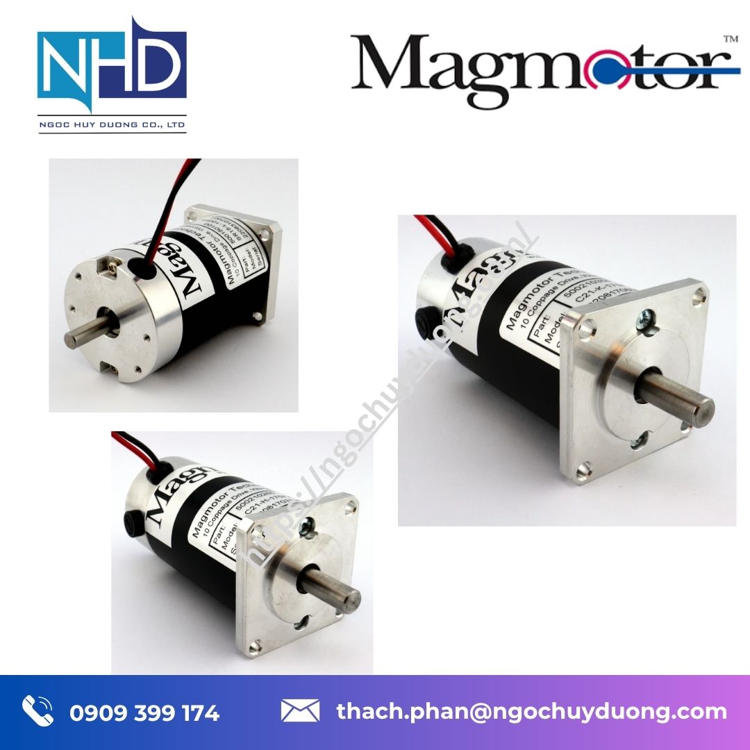 Đại lý giá tốt Động cơ DC chổi than Magmotor C21 – Điện áp cao