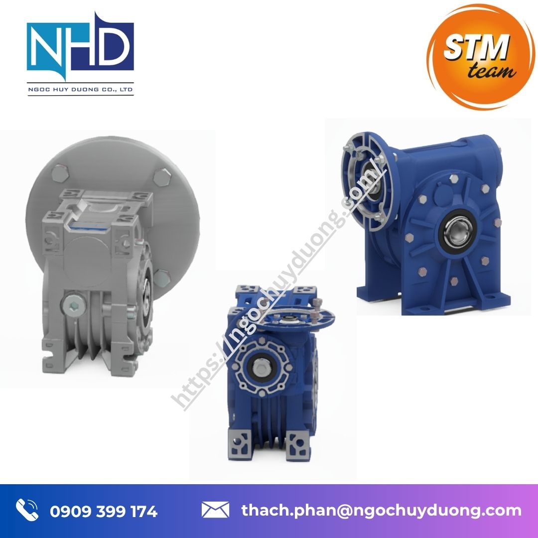 Đại lý giá tốt Hộp số trục vít STM chính hãng – Đa dạng cấu hình, báo giá