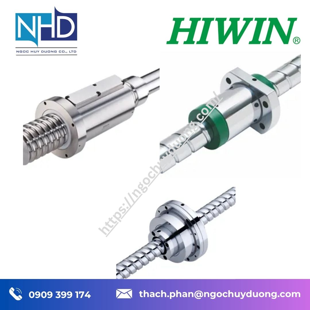 Đại lý giá tốt Vít me bi HIWIN Ballscrew – Phân phối chính hãng, giá tốt