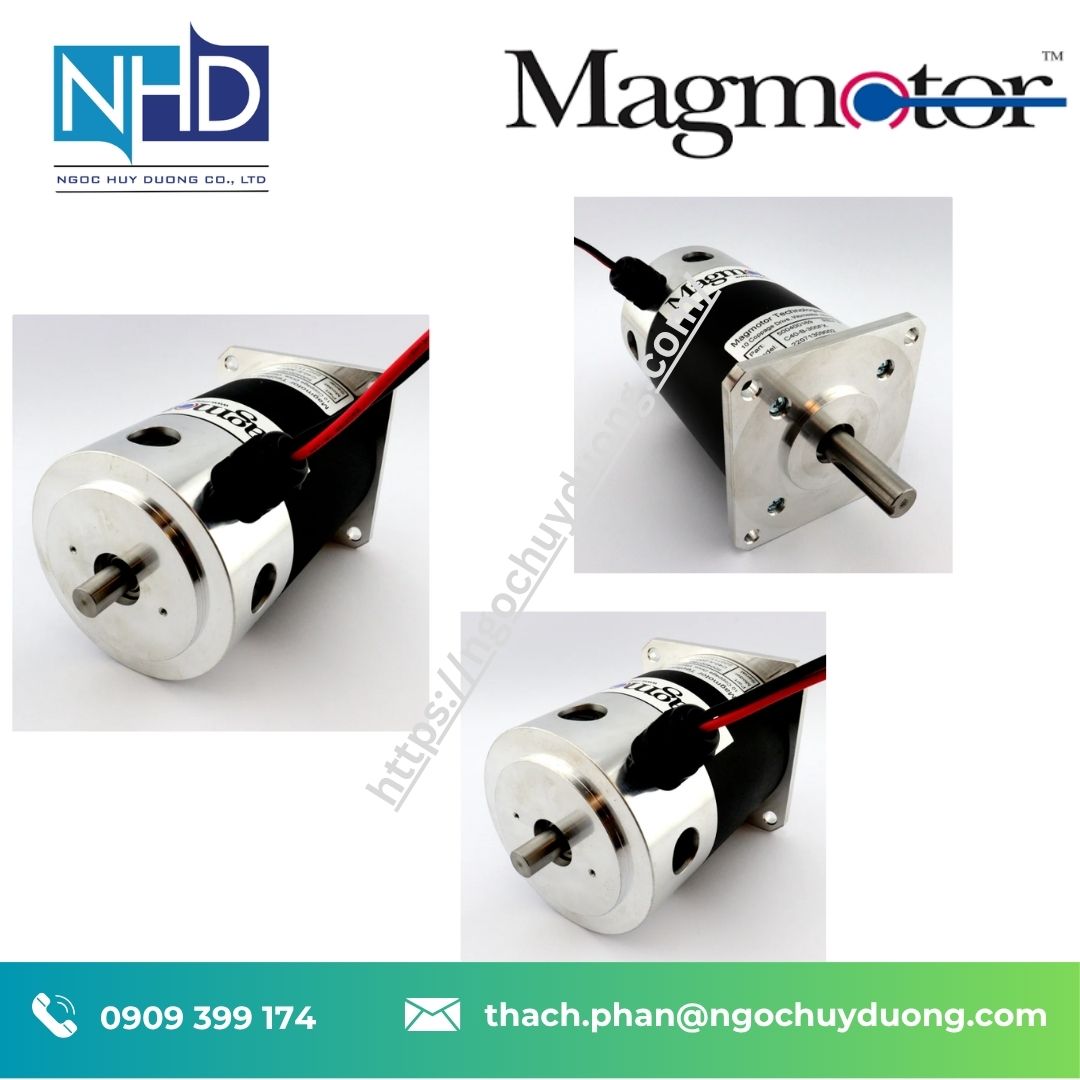 Động cơ DC Magmotor C40 mô-men cao, hỗ trợ kỹ thuật