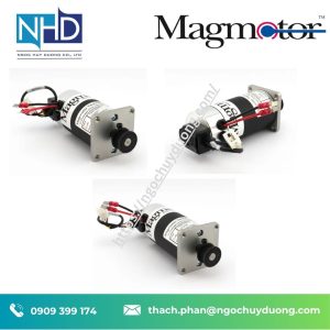 Động cơ DC chổi than Magmotor C21 – Encoder và pulley