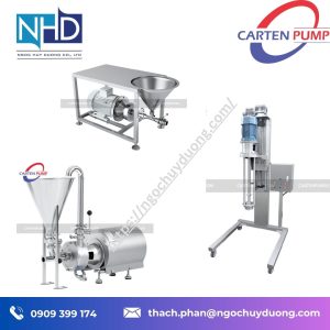 Tổng kho hàng sẵn Bơm nhũ hóa Cartenpump HSM – Hàng chính hãng