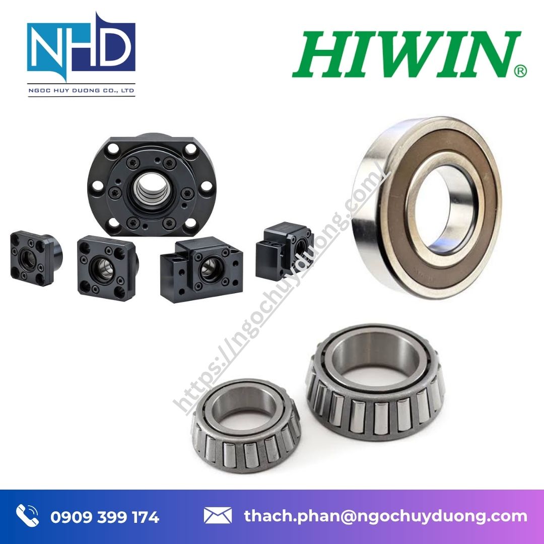 Tổng kho hàng sẵn Vòng bi HIWIN CRB – Chính hãng, hỗ trợ kỹ thuật tốt