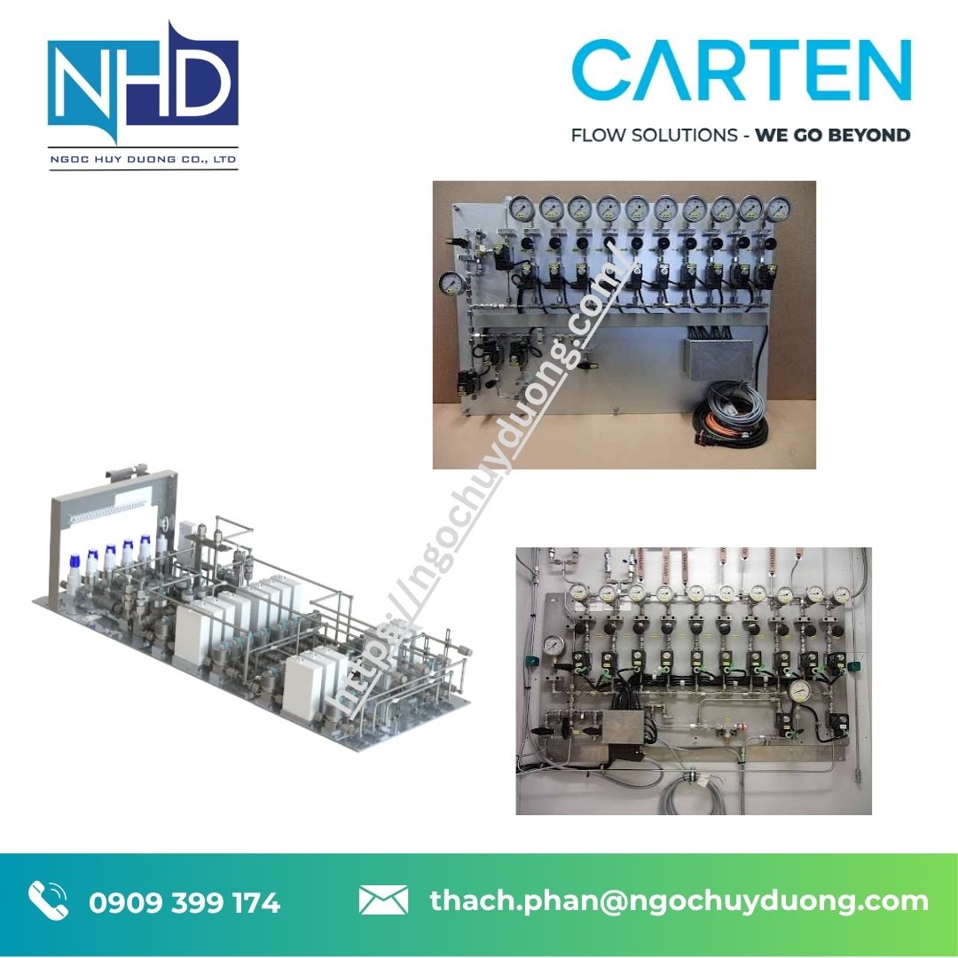 Bảng phối trộn khí Carten Controls Gas Mixing Panels – Giá tốt