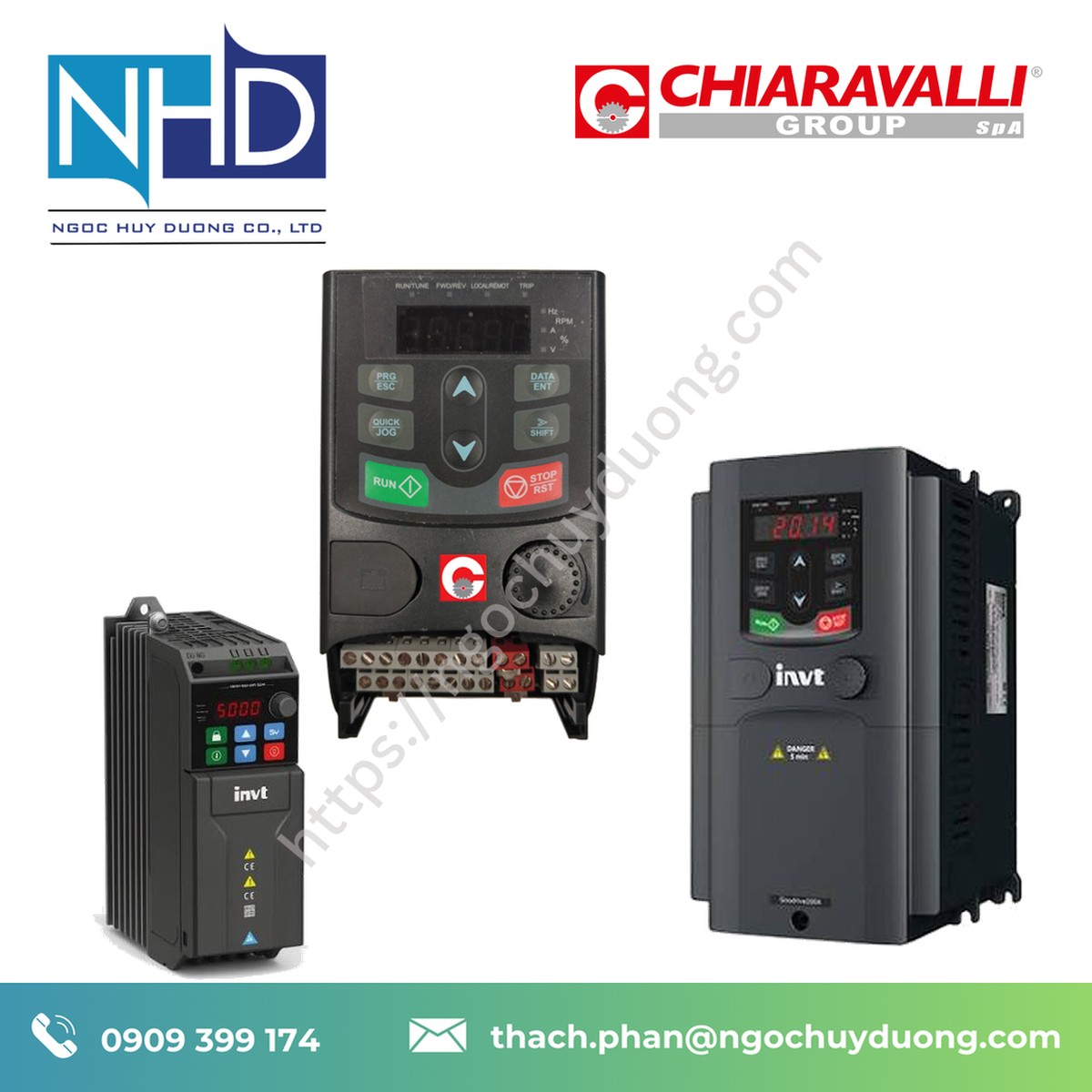 Biến tần Chiaravalli GD-28 – Báo giá nhanh, chính hãng