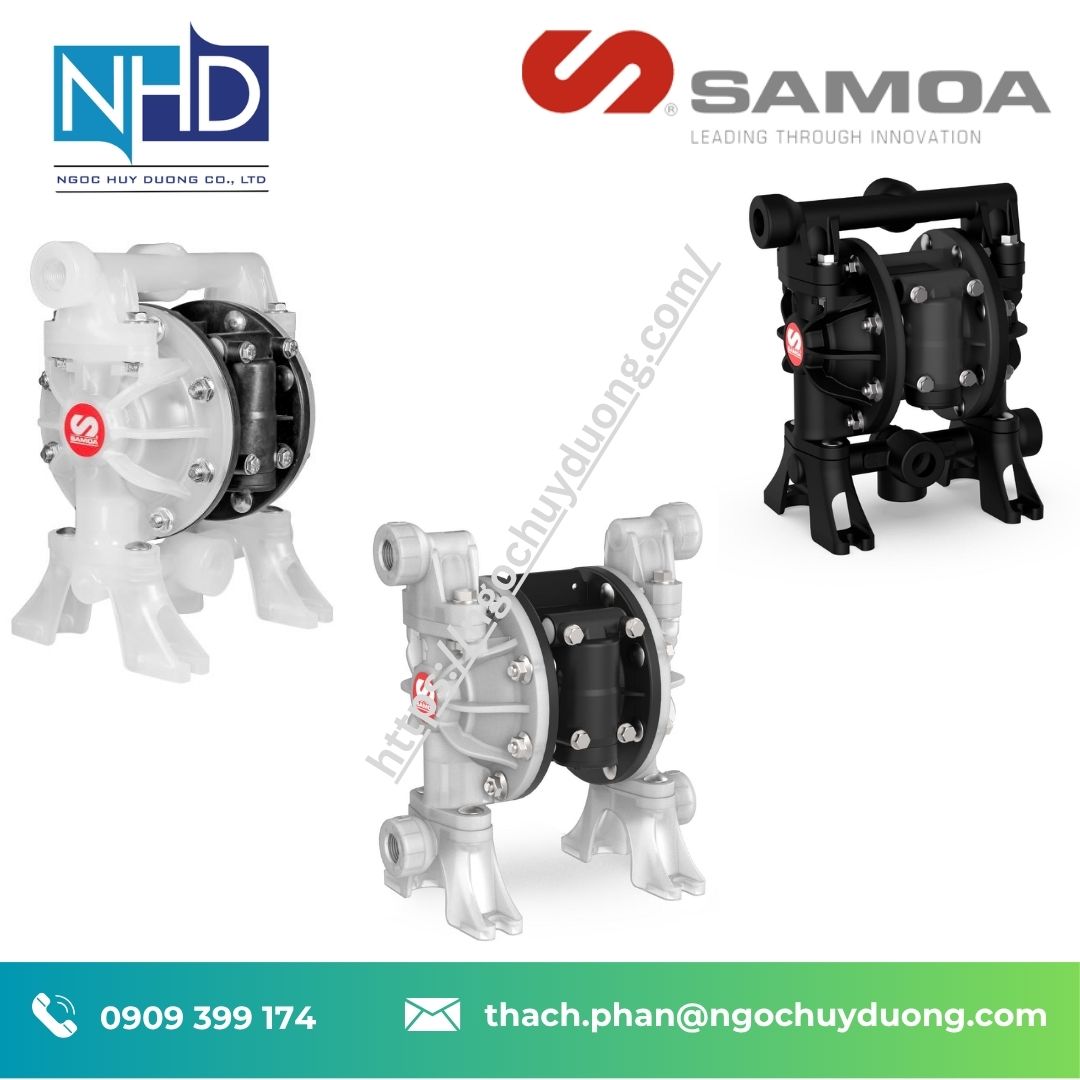 Bơm màng SAMOA UP05B-BPS-PTZ – Phân phối chính hãng toàn quốc giá tốt, hàng sẵn kho, nhập khẩu Tây Ban Nha