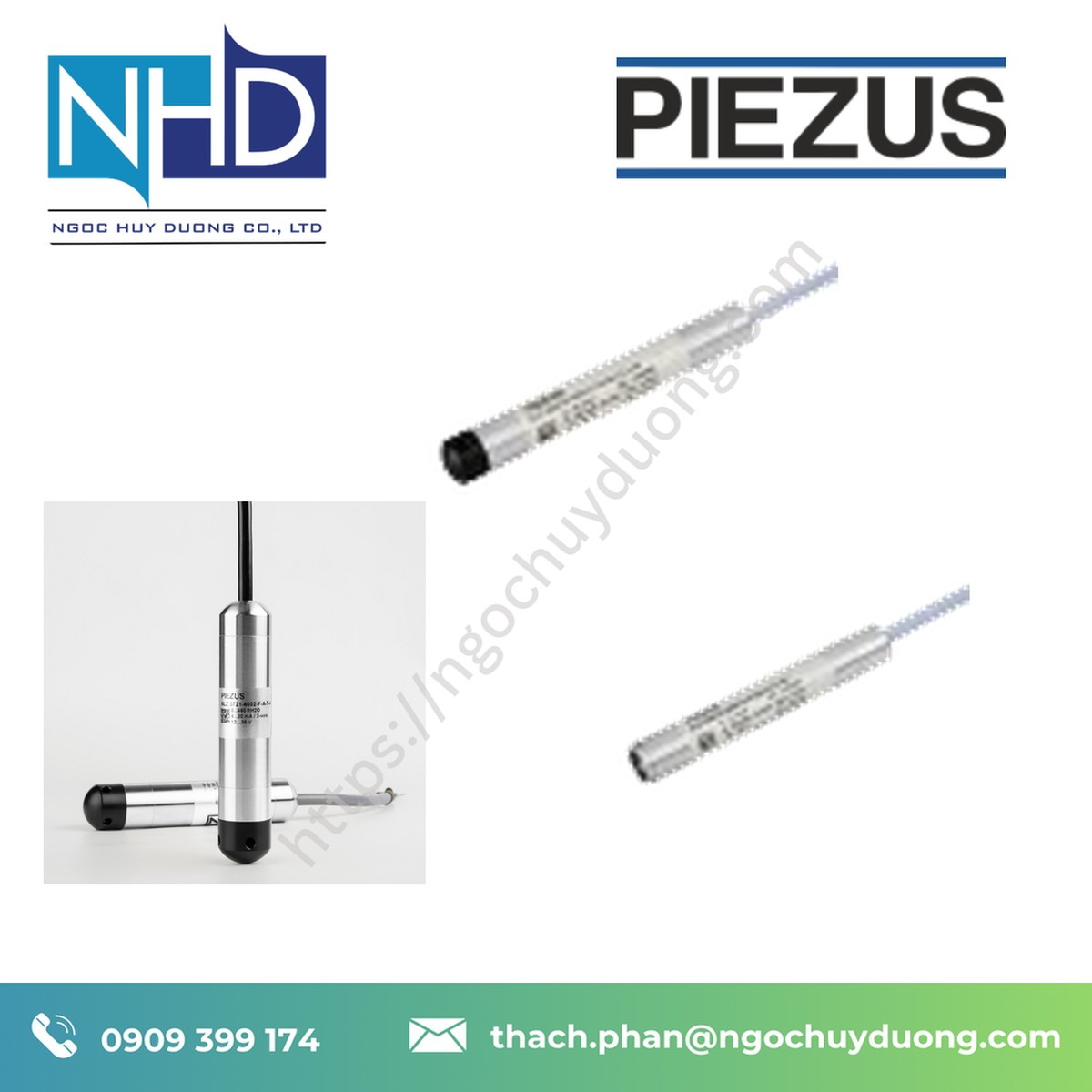 Cảm biến đo mức PIEZUS ALZ 3925 Chính hãng