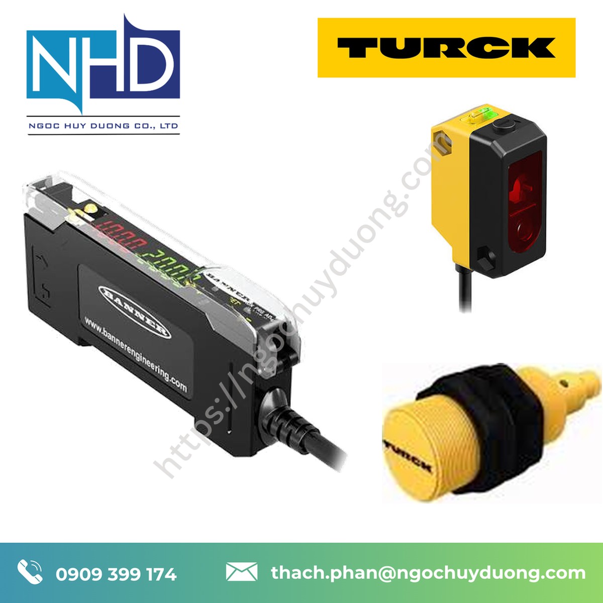 Cảm biến quang TURCK B25 – Báo giá nhanh, chính hãng