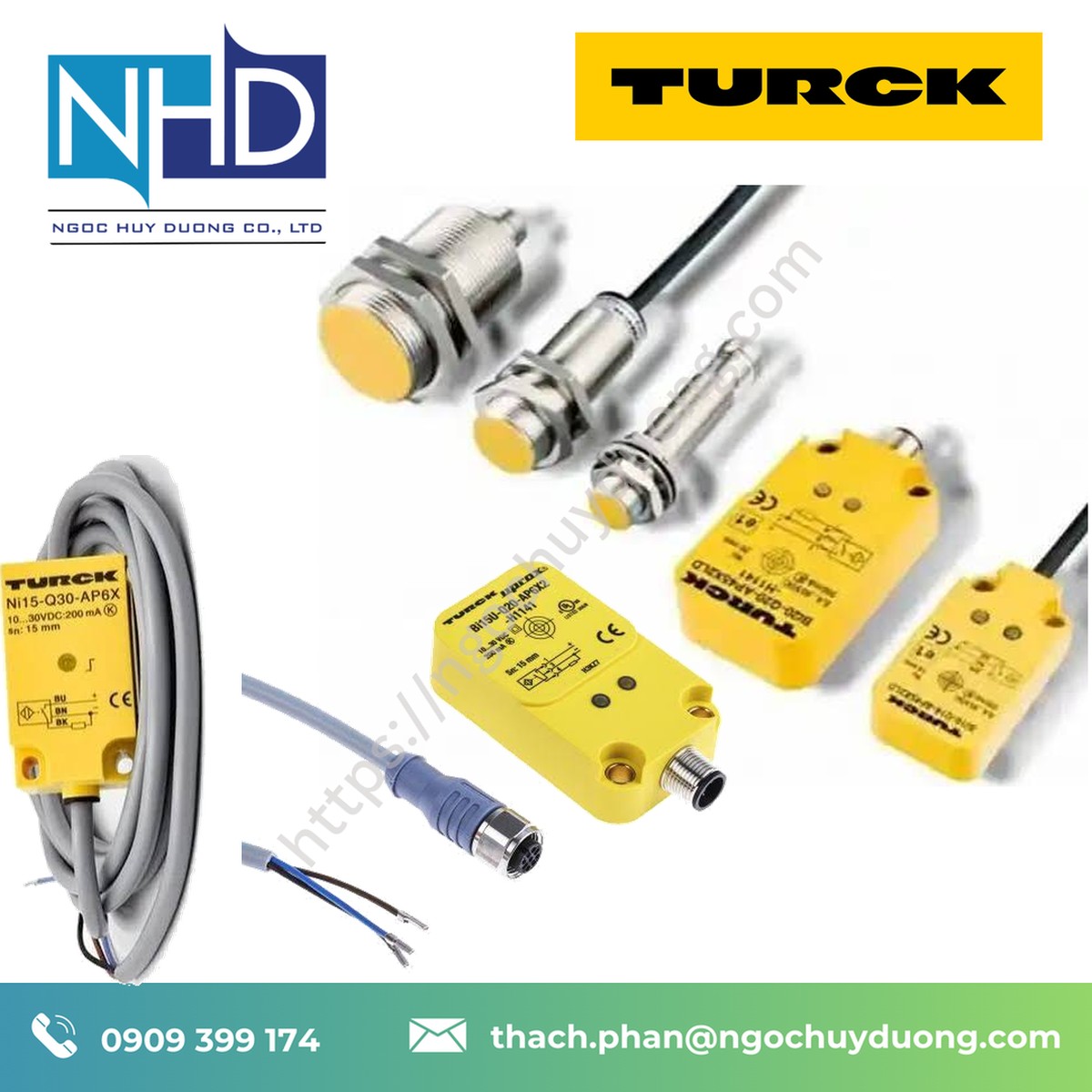 Cảm biến quang TURCK QS18 – Báo giá nhanh chính hãng