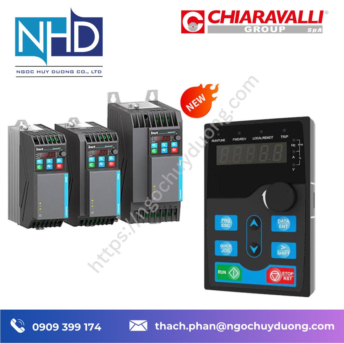 Đại lý giá tốt Biến tần Chiaravalli GD-28 – Báo giá nhanh, chính hãng