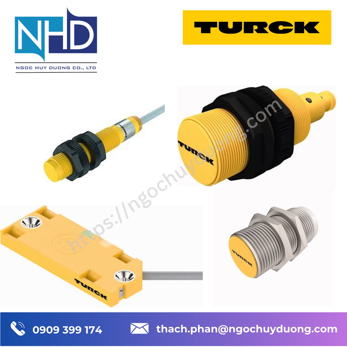 Đại lý giá tốt Cảm biến điện dung TURCK dạng trụ – Giá tốt, giao nhanh