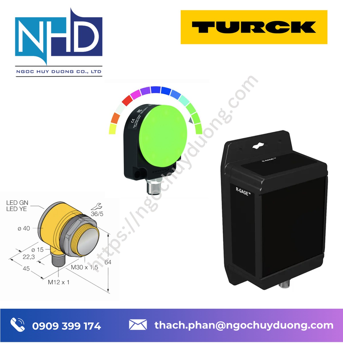 Đại lý giá tốt Cảm biến radar TURCK DR30N – Báo giá nhanh