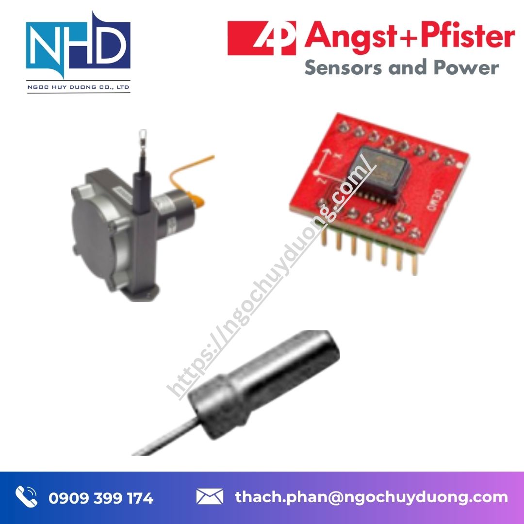 Đại lý giá tốt Cảm biến vị trí kéo dây Angst+Pfister PSX50 – Chính hãng