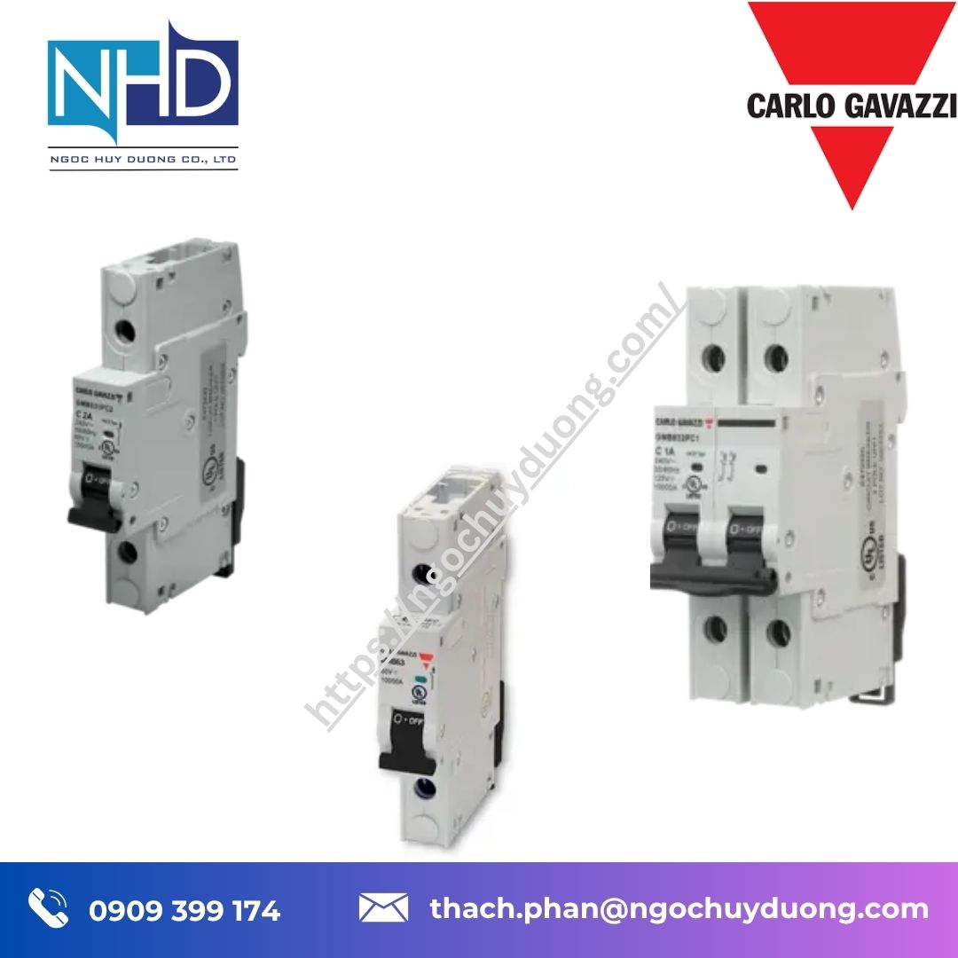 Đại lý giá tốt Cầu dao tự động Carlo Gavazzi UL 489 – Chính hãng
