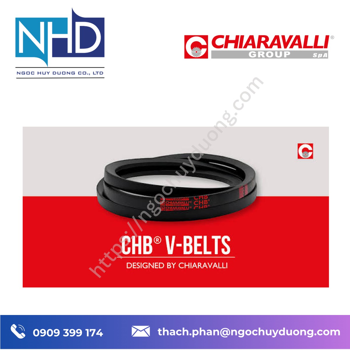 Đại lý giá tốt Dây curoa Chiaravalli CHB chính hãng – Báo giá nhanh