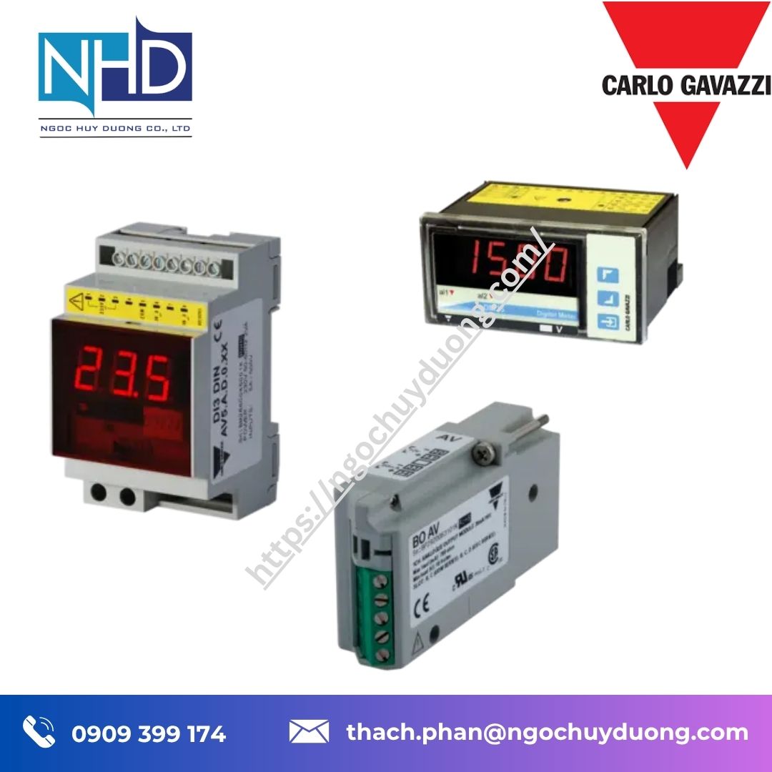 Đại lý giá tốt Đồng hồ đo kỹ thuật số Carlo Gavazzi – Chính hãng