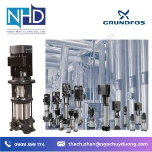 Đại lý giá tốt Phân phối bơm trục đứng Grundfos CR5-16